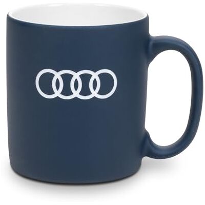 Audi collection Audi 3292500400 kopp kaffekopp tekopp porslin, blå, med Audi ringar-logotyp Audi collection Audi 3292500400 kopp kaffekopp tekopp porslin, blå, med Audi ringar-logotyp