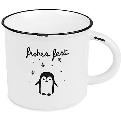 Grafik Werkstatt Kaffekopp vintage keramisk mugg att ge bort 400 ml jul glad fest Grafik Werkstatt Kaffekopp vintage keramisk mugg att ge bort 400 ml jul glad fest