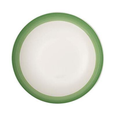 Villeroy & Boch 10-4855-3381 färgglad liv äpple grund skål, 24 cm, premiumporslin, vit/grön Villeroy & Boch 10-4855-3381 färgglad liv äpple grund skål, 24 cm, premiumporslin, vit/grön