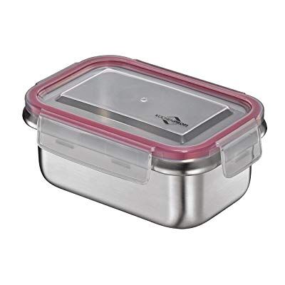 Küchenprofi Köksprofi matlådor-Kp1001652800 lunchlådor, rostfritt stål, grå, One Size Küchenprofi Köksprofi matlådor-Kp1001652800 lunchlådor, rostfritt stål, grå, One Size