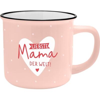 GRUSS & CO XL-mugg motiv mamma Favoritmugg av porslin, kopp med ordspråk, 55 cl, med presentbanderoll Present till mamma, mors dag 74170 GRUSS & CO XL-mugg motiv mamma Favoritmugg av porslin, kopp med ordspråk, 55 cl, med presentbanderoll Present till mamma, mors dag 74170