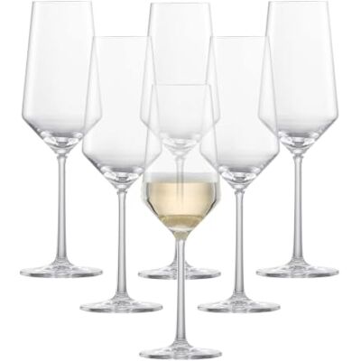 Zwiesel Glas Schott Zwiesel 26112415 Pure Glas Champagneflûte met MP, 0,21 L, 6 stycken Zwiesel Glas Schott Zwiesel 26112415 Pure Glas Champagneflûte met MP, 0,21 L, 6 stycken