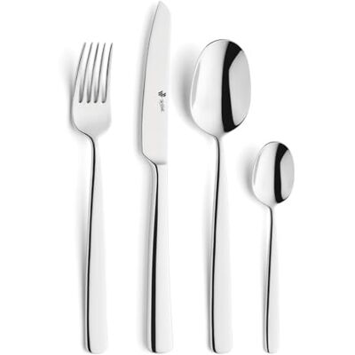 Paul Wirths COMO bestickset 6 personer 24 delar Bladstål 13/0, rostfritt stål 18/10 Diskmaskinssäker bestickset 6 personer matbestick bestickset Paul Wirths COMO bestickset 6 personer 24 delar Bladstål 13/0, rostfritt stål 18/10 Diskmaskinssäker bestickset 6 personer matbestick bestickset