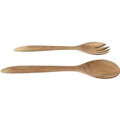CALATHEA HOME Set Bestick Teak CT, Trä, Längd: 30 cm CALATHEA HOME Set Bestick Teak CT, Trä, Längd: 30 cm