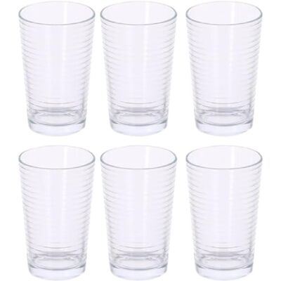 HEALTH EDCO Set med 6 glas 220ml - Dricksglas HEALTH EDCO Set med 6 glas 220ml - Dricksglas