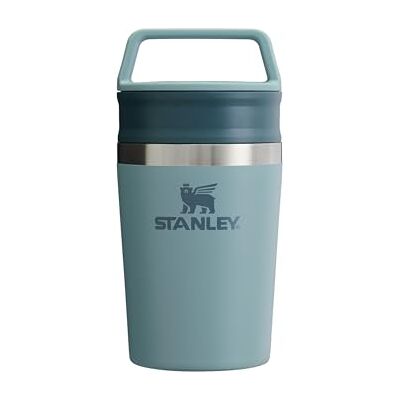 Stanley 1913 Cafe To-Go Resemugg 0.23L Shale Håller 3 Timmar Varmt 4 Timmar Kallt Rostfritt Stål Tål Maskindisk Lättburet Handtag Kaffekopp Stanley 1913 Cafe To-Go Resemugg 0.23L Shale Håller 3 Timmar Varmt 4 Timmar Kallt Rostfritt Stål Tål Maskindisk Lättburet Handtag Kaffekopp