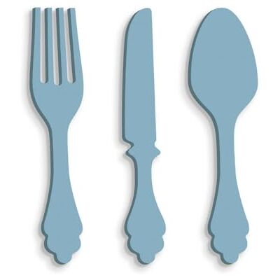 Declea Trä väggdekoration Bestick gaffel sked kniv, Handgjord dekoration för väggarna i köket Möbler H40 cm Declea Trä väggdekoration Bestick gaffel sked kniv, Handgjord dekoration för väggarna i köket Möbler H40 cm
