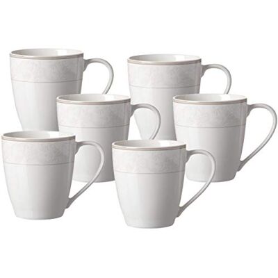 Ritzenhoff & Breker Ritzhoff & Breker kaffekopp-set Isabella, 6 delar, porslin, 350 ml Ritzenhoff & Breker Ritzhoff & Breker kaffekopp-set Isabella, 6 delar, porslin, 350 ml