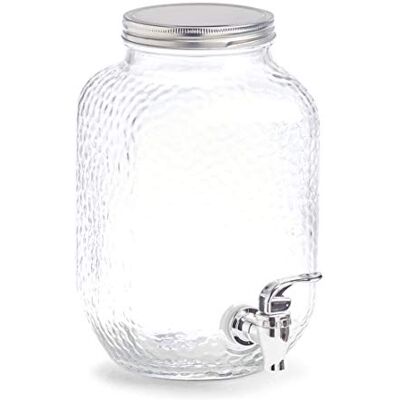 Zeller PRESENT vackrare liv. Praktisk boende. Dryckesdispenser, 3, 7 liter, glas/metall, ca 20, 4 x 15, 2 x 25, 4 cm Zeller PRESENT vackrare liv. Praktisk boende. Dryckesdispenser, 3, 7 liter, glas/metall, ca 20, 4 x 15, 2 x 25, 4 cm