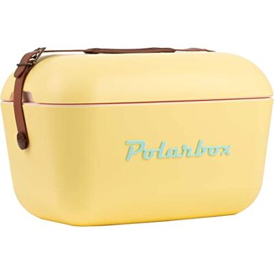 POLARBOX Vintage 12L klassisk gul kylare POLARBOX Vintage 12L klassisk gul kylare