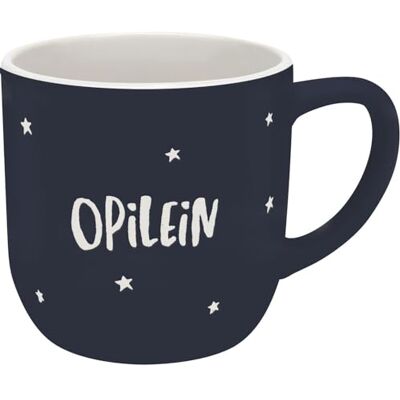 GRUSS & CO Kopp med gravyr, opilin, stengods, 40 cl, kaffemugg med slogan Present till morfar, naturligt vacker 74642 GRUSS & CO Kopp med gravyr, opilin, stengods, 40 cl, kaffemugg med slogan Present till morfar, naturligt vacker 74642