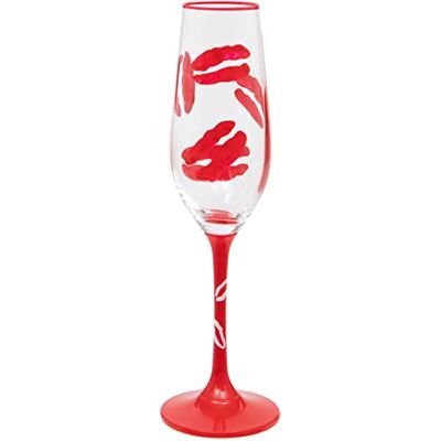 Maturi - 470398 - Handmålad champagneflöjt - 220 ml - Presentförpackning Maturi - 470398 - Handmålad champagneflöjt - 220 ml - Presentförpackning