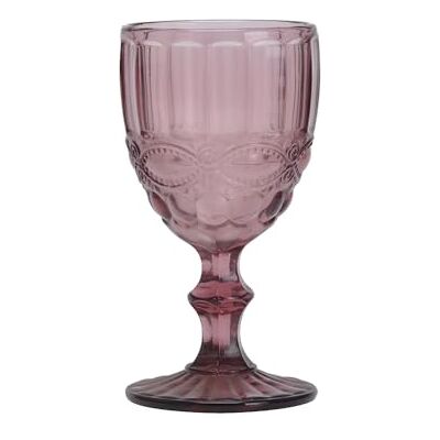 Garcia de Pou 6 stycken vintage vinglas 260 ml Ø8 x 15,5 cm lavendelglas Garcia de Pou 6 stycken vintage vinglas 260 ml Ø8 x 15,5 cm lavendelglas