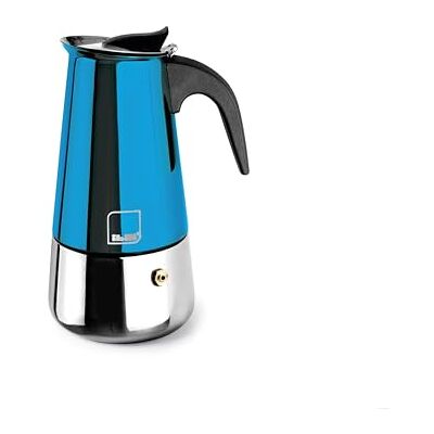 IBILI Moca Blue, 6 koppar, 280 ml, rostfritt stål, lämplig för induktion IBILI Moca Blue, 6 koppar, 280 ml, rostfritt stål, lämplig för induktion