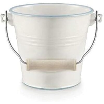 IBILI verktygshink Versalles 14 cm, porslin, vit, 16 x 18 x 13 cm IBILI verktygshink Versalles 14 cm, porslin, vit, 16 x 18 x 13 cm