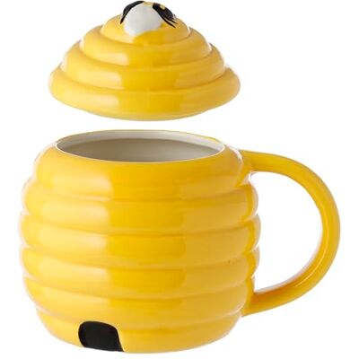 Puckator Bikupa formad keramisk kopp Bin Puckator Bikupa formad keramisk kopp Bin