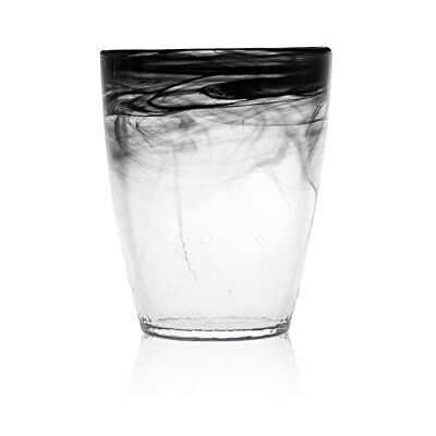 H&H 6 glas svart alabaster glas cl35 H&H 6 glas svart alabaster glas cl35