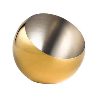 APS 40773 skål SPHERE, Ø 16 cm, höjd 15 cm, 0,8 liter, rostfritt stål, guld-look APS 40773 skål SPHERE, Ø 16 cm, höjd 15 cm, 0,8 liter, rostfritt stål, guld-look