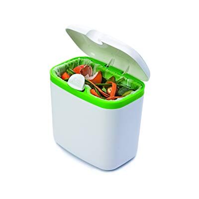 Joie Kökskorg bänkskiva, organisk sopbehållare för kompost, plast, kapacitet: 2,7 L, storlek: 18,5 x 12,5 x 19 cm Joie Kökskorg bänkskiva, organisk sopbehållare för kompost, plast, kapacitet: 2,7 L, storlek: 18,5 x 12,5 x 19 cm