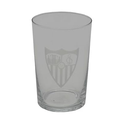 CYPBRANDS CyP Brands – Sevilla FC, vattenglas, glas, hållbart, diskmaskins- och mikrovågsugnssäkert, 270 ml kapacitet, officiell produkt CYPBRANDS CyP Brands – Sevilla FC, vattenglas, glas, hållbart, diskmaskins- och mikrovågsugnssäkert, 270 ml kapacitet, officiell produkt