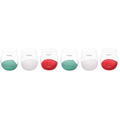 KASANOVA Capri by Benny Set med 6 delar, 325 ml Multifärg KASANOVA Capri by Benny Set med 6 delar, 325 ml Multifärg