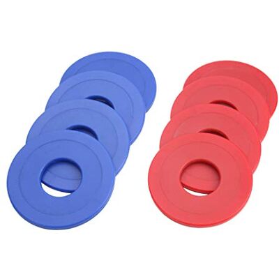 GoSports flasköppnare ersättning tvättset – plastbelagd metall med flasköppnare – set med 8 brickor GoSports flasköppnare ersättning tvättset – plastbelagd metall med flasköppnare – set med 8 brickor
