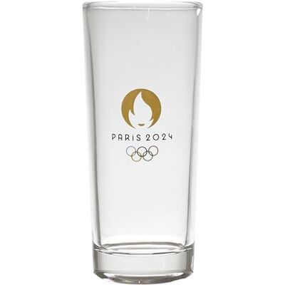 PARIS 2024 , CJO4400, set med 3 20 cl tuboglas, officiell licensierad produkt, modern design, perfekt för cocktail, perfekt för hem, restauranger, fester, diskmaskinssäker PARIS 2024 , CJO4400, set med 3 20 cl tuboglas, officiell licensierad produkt, modern design, perfekt för cocktail, perfekt för hem, restauranger, fester, diskmaskinssäker