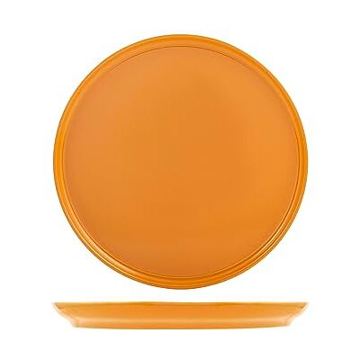 H&H Stockholm Set med 12 tallrikar, stengods, orange, 28 cm H&H Stockholm Set med 12 tallrikar, stengods, orange, 28 cm