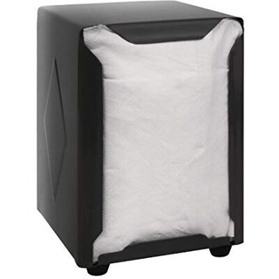 Olympia Napkin Dispenser Black, 140(h)x95(w)x105(d)mm Olympia Napkin Dispenser Black, 140(h)x95(w)x105(d)mm
