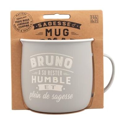 MUG NOMADE Personlig Bruno-te- och kaffemugg present till män och kvinnor MUG NOMADE Personlig Bruno-te- och kaffemugg present till män och kvinnor