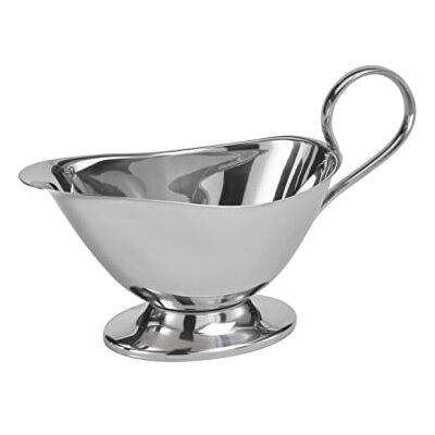 APS såciere, högkvalitativt rostfritt stål, julmiddag, stek-/dessertsås, festtavla 22 x 10,5 cm, H: 13,5 cm, 18/8 rostfritt stål, innehåll: 0,40 liter APS såciere, högkvalitativt rostfritt stål, julmiddag, stek-/dessertsås, festtavla 22 x 10,5 cm, H: 13,5 cm, 18/8 rostfritt stål, innehåll: 0,40 liter