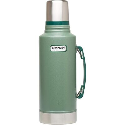Stanley 1913 Classic Legendary Termosflaska 1.9L Hammertone Green BPA-Fri Termos I Rostfritt Stål Håller Varmt I 30 H Läckagesäkert Lock, Fungerar Som Mugg Tål Maskindisk Stanley 1913 Classic Legendary Termosflaska 1.9L Hammertone Green BPA-Fri Termos I Rostfritt Stål Håller Varmt I 30 H Läckagesäkert Lock, Fungerar Som Mugg Tål Maskindisk