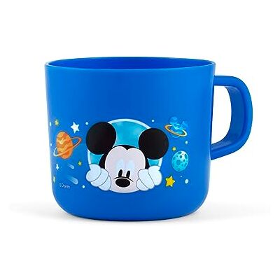 Lulabi Mickey Cosmo Mugg i polypropylen, blå, 24cl Lulabi Mickey Cosmo Mugg i polypropylen, blå, 24cl