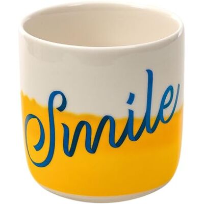 moses . Smile kopp, modern keramisk kaffekopp utan handtag med tryck inuti och utanför, keramisk mugg med dipdye-färggradient, diskmaskinssäker, mikrovågsugnssäker, 300 ml kapacitet moses . Smile kopp, modern keramisk kaffekopp utan handtag med tryck inuti och utanför, keramisk mugg med dipdye-färggradient, diskmaskinssäker, mikrovågsugnssäker, 300 ml kapacitet
