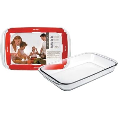 VoltShine Rektangulär glasfontän 400x230x65mm, perfekt för servering av mat och bordsdekoration. VoltShine Rektangulär glasfontän 400x230x65mm, perfekt för servering av mat och bordsdekoration.