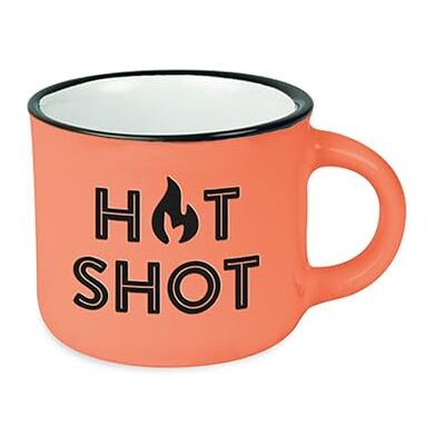 Grafik Werkstatt Vintage Espressokopp Mini keramikmugg att ge bort 95 ml Hot Shot Grafik Werkstatt Vintage Espressokopp Mini keramikmugg att ge bort 95 ml Hot Shot