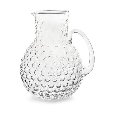 H&H Transparent 2,3 liter, bubbelglas, bubble kanna – elegant och funktionell, diskmaskinssäker H&H Transparent 2,3 liter, bubbelglas, bubble kanna – elegant och funktionell, diskmaskinssäker