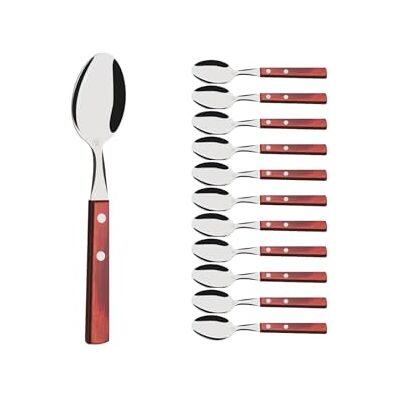 Tramontina Röd 19cm Inox Technobois Bestickset - Bestickset Tramontina Röd 19cm Inox Technobois Bestickset - Bestickset