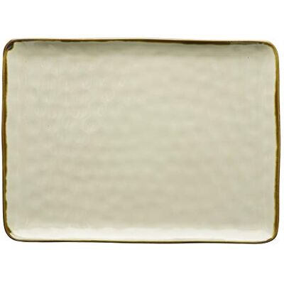 ROSE & TULIPANI MILANO ROSE & TULIPANI Rektangulär bricka 36 x 26,5 cm konsert Elfenben ROSE & TULIPANI MILANO ROSE & TULIPANI Rektangulär bricka 36 x 26,5 cm konsert Elfenben