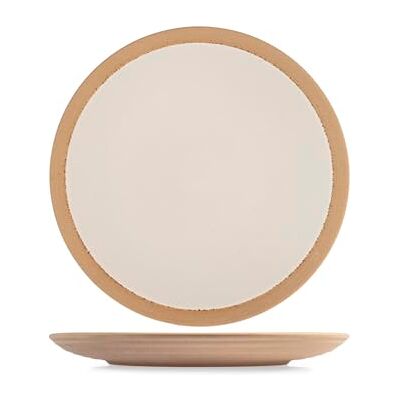 H&H Set med 6 ädelstenstallrikar, Ø 27 cm – elfenbensfärgad – eleganta och hållbara tallrikar för daglig användning – diskmaskinssäkra och mikrovågsugnssäkra H&H Set med 6 ädelstenstallrikar, Ø 27 cm – elfenbensfärgad – eleganta och hållbara tallrikar för daglig användning – diskmaskinssäkra och mikrovågsugnssäkra