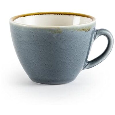 Olympia Kiln Cappuccinokopp, ocean, porslin, 340 ml, 6 stycken Olympia Kiln Cappuccinokopp, ocean, porslin, 340 ml, 6 stycken