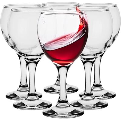 Glasmark KROSNO 1992 Glasmark KROSNO, 220 ml, set med 6, vinglas, glas med färgad botten, vitvinsglas, vinbägare, originell design, unik form och stil, perfekt för hemmet, restauranger Glasmark KROSNO 1992 Glasmark KROSNO, 220 ml, set med 6, vinglas, glas med färgad botten, vitvinsglas, vinbägare, originell design, unik form och stil, perfekt för hemmet, restauranger