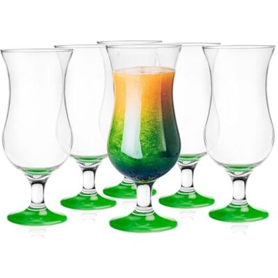 Glasmark KROSNO 1992 Glasmark KROSNO, 420 ml, set med 6 cocktailglas, Pina Colada-glas, longdrink-glas, festglas, milkshake-glas, högglansigt glas, dricksglas Glasmark KROSNO 1992 Glasmark KROSNO, 420 ml, set med 6 cocktailglas, Pina Colada-glas, longdrink-glas, festglas, milkshake-glas, högglansigt glas, dricksglas