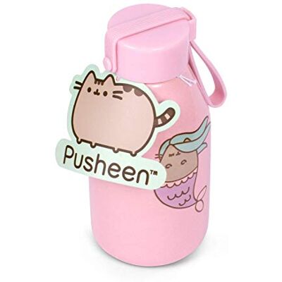 Thumbs Up Pusheen drickflaska sjöjungfru rosa, tryckt, gjord av keramik, kapacitet ca 340 ml. Thumbs Up Pusheen drickflaska sjöjungfru rosa, tryckt, gjord av keramik, kapacitet ca 340 ml.