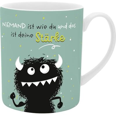 Sheepworld XL-mugg med 'Monster'-motiv och presentband Sheepworld XL-mugg med 'Monster'-motiv och presentband