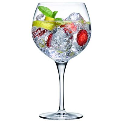 Topkapi XL 67085 Gin Tonic-glas, blyfritt kristallglas, transparent, 68 cl Topkapi XL 67085 Gin Tonic-glas, blyfritt kristallglas, transparent, 68 cl