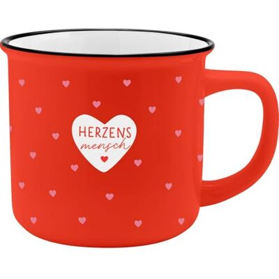 GRUSS & CO XL-mugg motiv hjärtperson Favoritmugg av porslin, kopp med ordspråk, 55 cl, med presentbanderoll alla hjärtans dag gåva 74181 GRUSS & CO XL-mugg motiv hjärtperson Favoritmugg av porslin, kopp med ordspråk, 55 cl, med presentbanderoll alla hjärtans dag gåva 74181