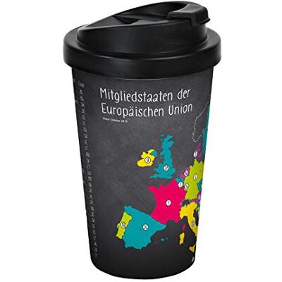Gedalabels infinite by GEDA LABELS (INFKH) 12444 Skola Europa EU-medlemsstater Coffee to go mugg, termosmugg återanvändbar kopp, PP, flerfärgad Gedalabels infinite by GEDA LABELS (INFKH) 12444 Skola Europa EU-medlemsstater Coffee to go mugg, termosmugg återanvändbar kopp, PP, flerfärgad