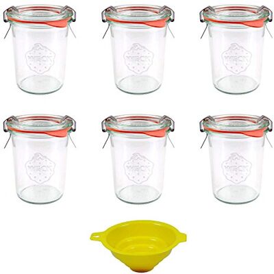 Viva Haushaltswaren - 6x160ml - Glasburkar Viva Haushaltswaren - 6x160ml - Glasburkar