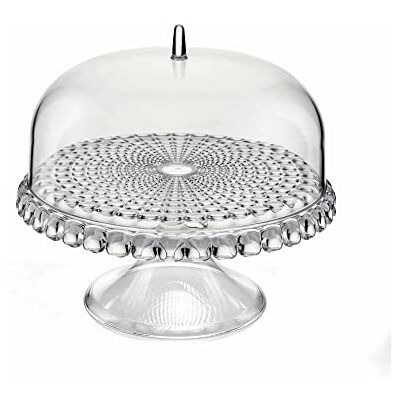 Guzzini Tiffany, Tårtställ med liten klocka, Tårtform med lock Genomskinlig, Ø 30 x h27 cm 19940100 Guzzini Tiffany, Tårtställ med liten klocka, Tårtform med lock Genomskinlig, Ø 30 x h27 cm 19940100